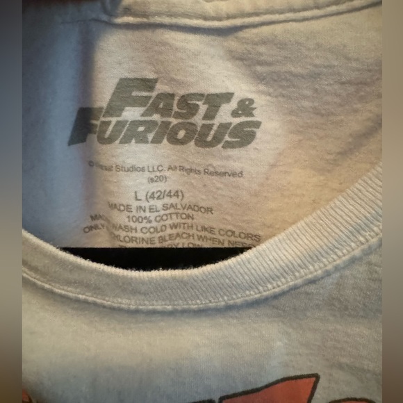 “Fast & Furious” Tee Shirt - Picture 2 of 3